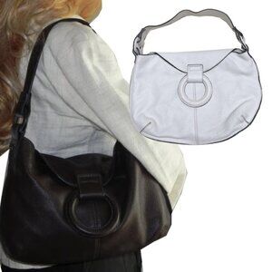 🎉🔥 SEQUOIA LEATHER SHOULDER BAG 15” X 10”